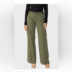 Sanctuary Reissue Cargo Pants Mossy Green Women Size XL